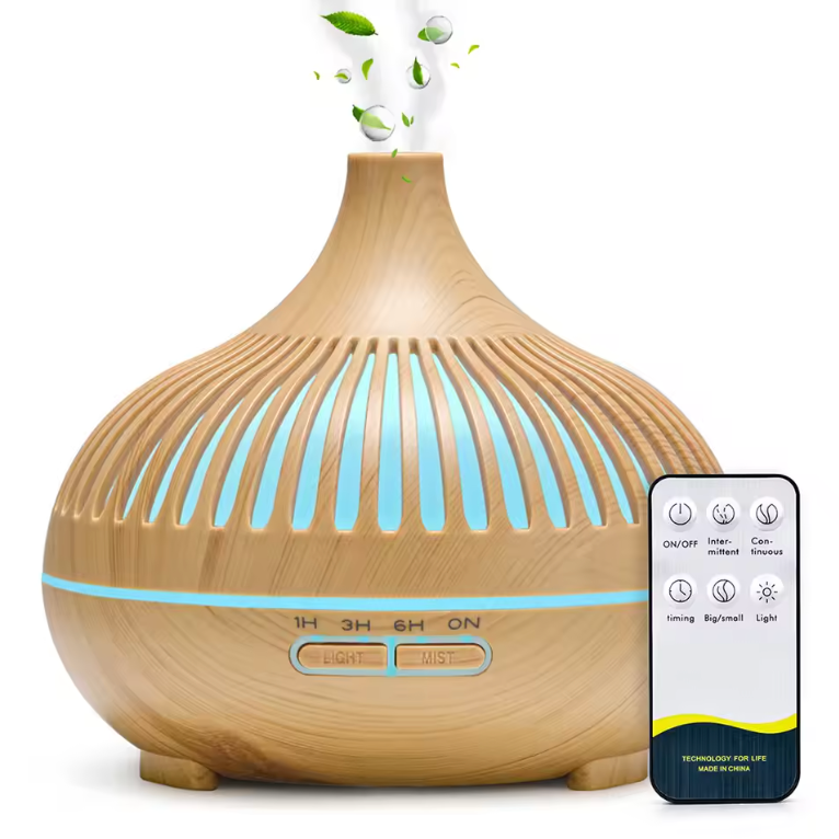 Diffuseur d'huiles essentielles d'aromathérapie 500ML