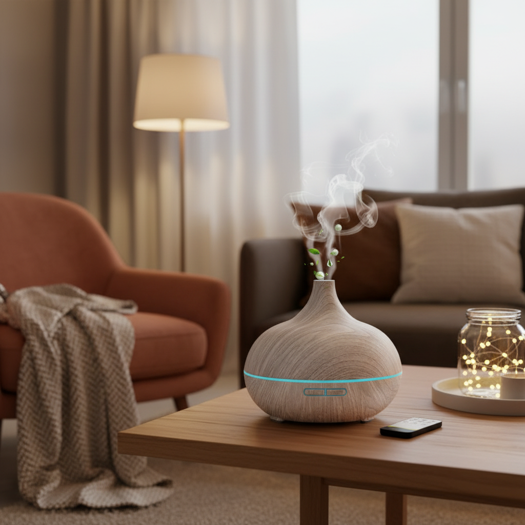 Diffuseur d'huiles essentielles d'aromathérapie 500ML